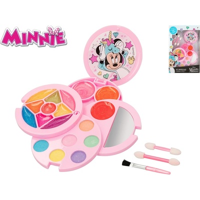 Minnie sada krásy s očnými tieňmi + lesky na pery + zrkadlo 18 ks