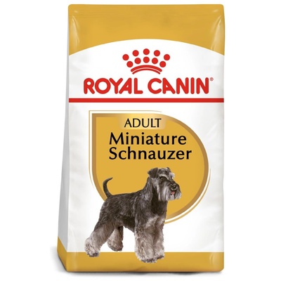 Royal Canin Miniature Schnauzer Adult 3 кг суха храна за възрастни кучета от породата миниатюрен шнауцер
