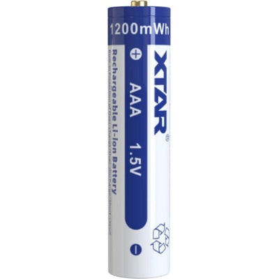 Акумулаторна батерия LiIon 10440 AAA R03 1, 5V 750mAh 4 бр. в PVC кутия XTAR (XTAR-BL-AAA-750-4PK)
