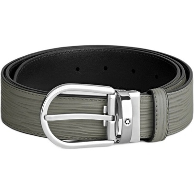 Montblanc Waves grey pánský opasek