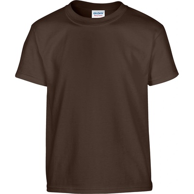 Heavy Cotton Dětské tričko 5000B Dark Chocolate