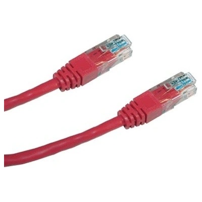 Datacom 1512 CAT5E, UTP, 1m, červený