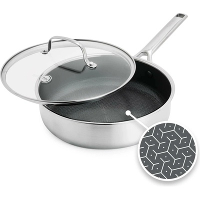 GreenPan Hluboká pánev 24 cm APEX s poklicí nepřilnavá nerezová CC010198-001