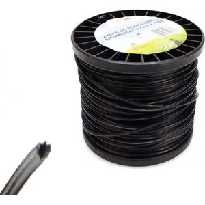 GEKO Тримерна корда 2, 7 мм 100 м със седем върха 04633 (g73990)