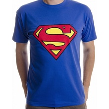 Superman tričko Shield Blue