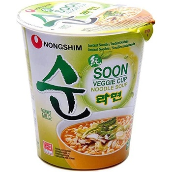 Nongshim Soon Veggie Ramyun чаша 67 г