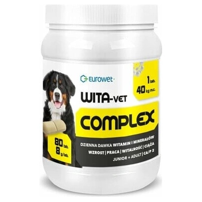 Eurowet Wita-Vet Complex 8g 80 tablet