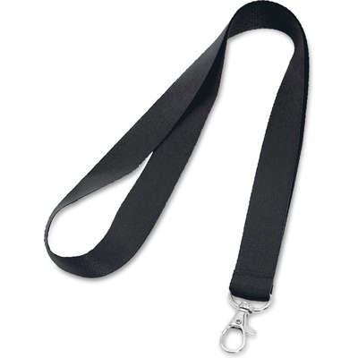 Šnůrka na krk LARIAT Černá