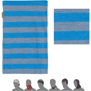 Sensor tube merino wool multifunkční šátek modrá pruhy
