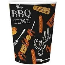 Papírový kelímek PAW Eco 250 ml BBQ Party black