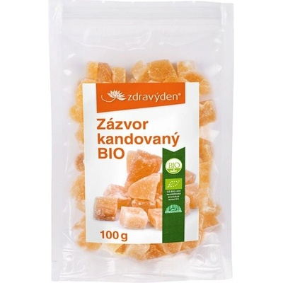 Zdravý den Zázvor kandizovaný BIO 100 g
