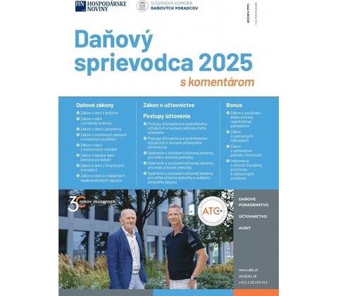 Daňový sprievodca 2025
