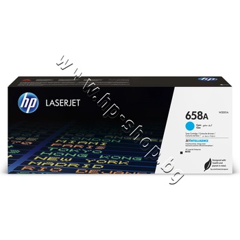 HP Тонер HP 658A за M751, Cyan (6K), p/n W2001A - Оригинален HP консуматив - тонер касета