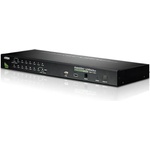 ATEN CS1716A 16-портов PS/2-USB VGA KVM превключвател с Daisy-Chain порт и поддръжка на USB периферни устройства CS1716A-AT-G (CS1716A-AT-G)