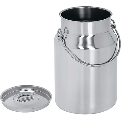 Nádoba na mléko z nerezové oceli s víkem 2 l | CONTACTO, 3031/002 inox