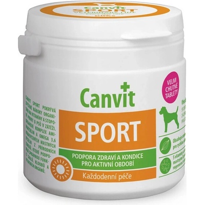Canvit SPORTpre psov ochutený 230 tbl. / 230 g