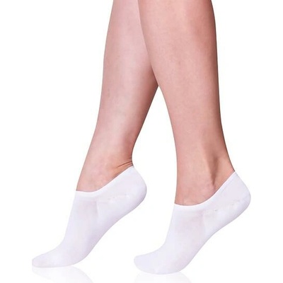 Bellinda BAMBUS SNEAKER SOCKS 5x dámske ponožky invisible 5 ks BE491068 biela
