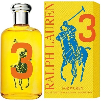 Ralph Lauren The Big Pony 3 Yellow toaletná voda dámska 100 ml tester