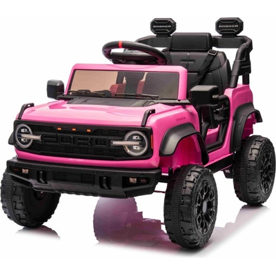 Beneo Elektrické autíčko Ford Bronco s pohonem zadních kol růžová