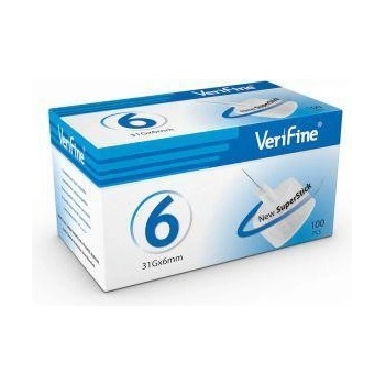 VERIFINE Jehly VeryFine 6 pro všechna inz. Pera 31G - 0,25 x 6 mm