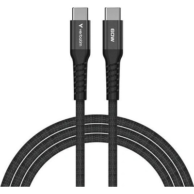 Verbatim 31859 USB, USB C samec - USB C samec, 60W, 1.2m, černý