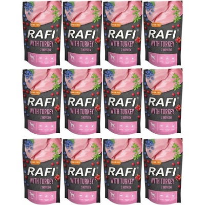 Rafi Adult s morčacím mäsom čučoriedkami a brusnicami 500 g