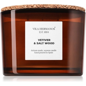 Vila Hermanos Apothecary Vetiver & Salt Wood ароматна свещ 350 гр