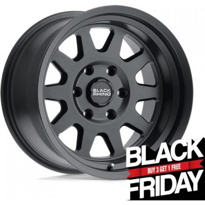 BLACK RHINO STADIUM 8x16 5x135 ET-10 matte black
