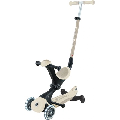 Globber Go Up deluxe lights ecologic 360 ° coconut