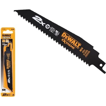 DeWALT DT2300L Bimetalové pílové listy Extreme 152 mm 5 ks