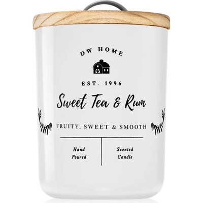 DW HOME Farmhouse Sweet Tea & Rum ароматна свещ 428 гр