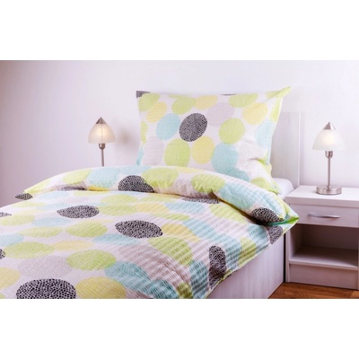 JAN Peří krep povlečení barevná kola Polštář 30x80 – Hledejceny.cz