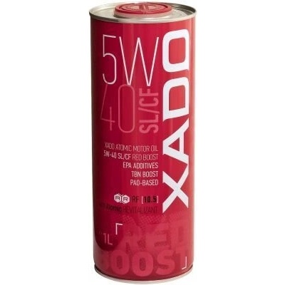 XADO 26106 Atomic SL/CF Red Boost 5W-40 1 l