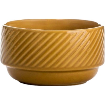 Sagaform Miska na kávu žltá keramika 12 x 7 cm