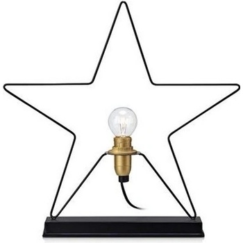 Markslöjd 703935 Vianočná dekorácia RAPP 1xE14 25W 230V čierna ML0736