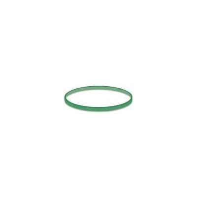 Gumička slabá zelená 1mm priemer 4cm [1 kg]