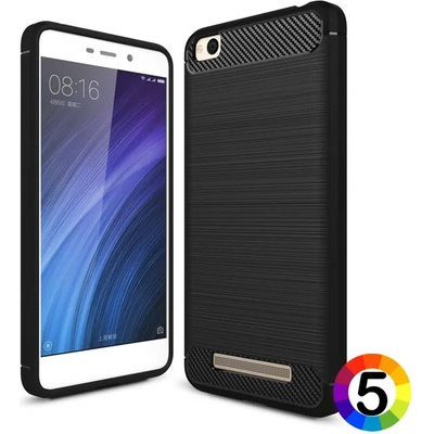 Xiaomi Redmi 4a Удароустойчив Carbon Fiber Калъф и Протектор