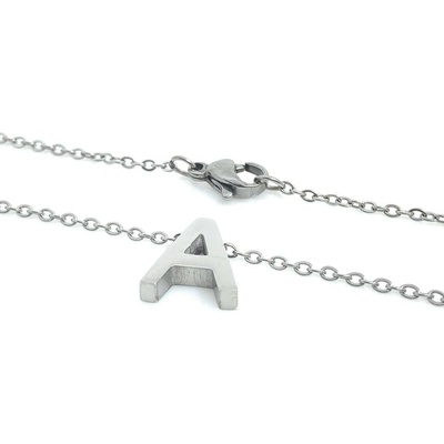 Jan Kos jewellery Řetízek s přívěskem z oceli 12118119
