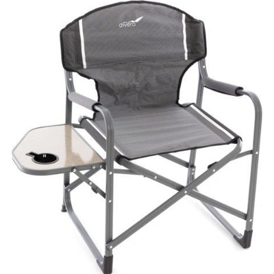 Garthen 63944 Kempinková rozkládací židle se stolkem a držákem nápojů