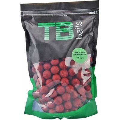 TB Baits Boilie GLM Squid Strawberry - 1 kg 16 mm