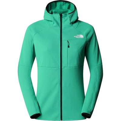 The North Face Дамско поларено яке The North Face Women's Summit Futurefleece Fullzip Hoodie Fleece jacket - Nebula Green - размер XL (105-3464-1015)