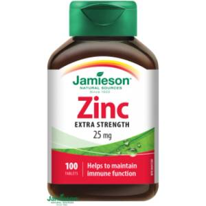 Jamieson Цинк 25mg 100 таблетки (IP408)