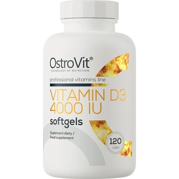 OstroVit Vitamin D3 4000 IU, 120 Capsules