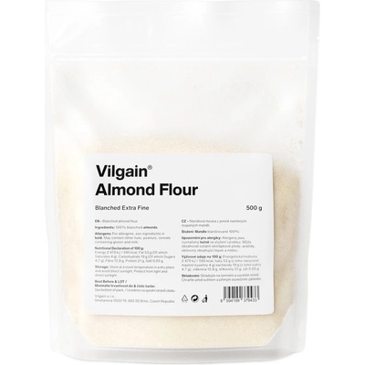Vilgain Mouka z loupaných mandlí extra jemná 0,5 kg