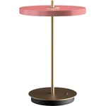 UMAGE Розова LED затъмняваща се настолна лампа с метален абажур (височина 31 cm) Asteria Move - UMAGE (2507)