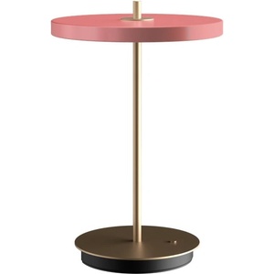 UMAGE Розова LED затъмняваща се настолна лампа с метален абажур (височина 31 cm) Asteria Move - UMAGE (2507)