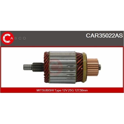Rotor, štartér CASCO CAR35022AS