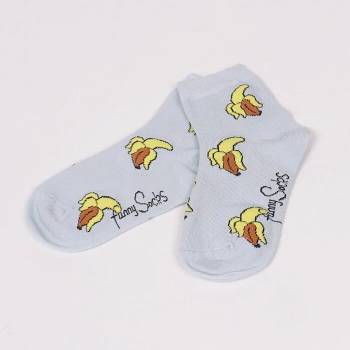 Image 1 of Детски чорапи в светлосиньо с банани