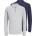 JACK & JONES Блуза с яка Jack and Jones Men's Long-Sleeve Polo Shirt - Grey/Navy Blazer
