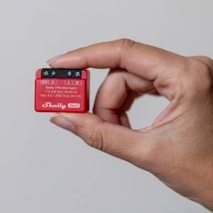 Shelly Plus 1PM Mini Gen3 (rot/schwarz)